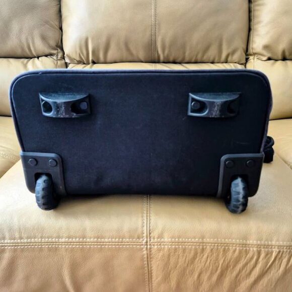 Samsonite Modern Utility Convertible Wheeled Backpack in Charcoal Leather - Picture 10 of 10